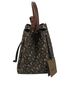 Monogram E-Canvas Bucket Bag, bottom view
